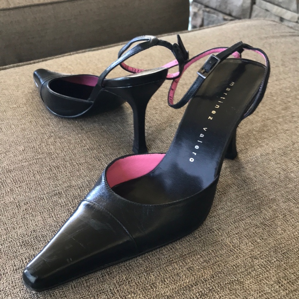 Martinez Valero black heels